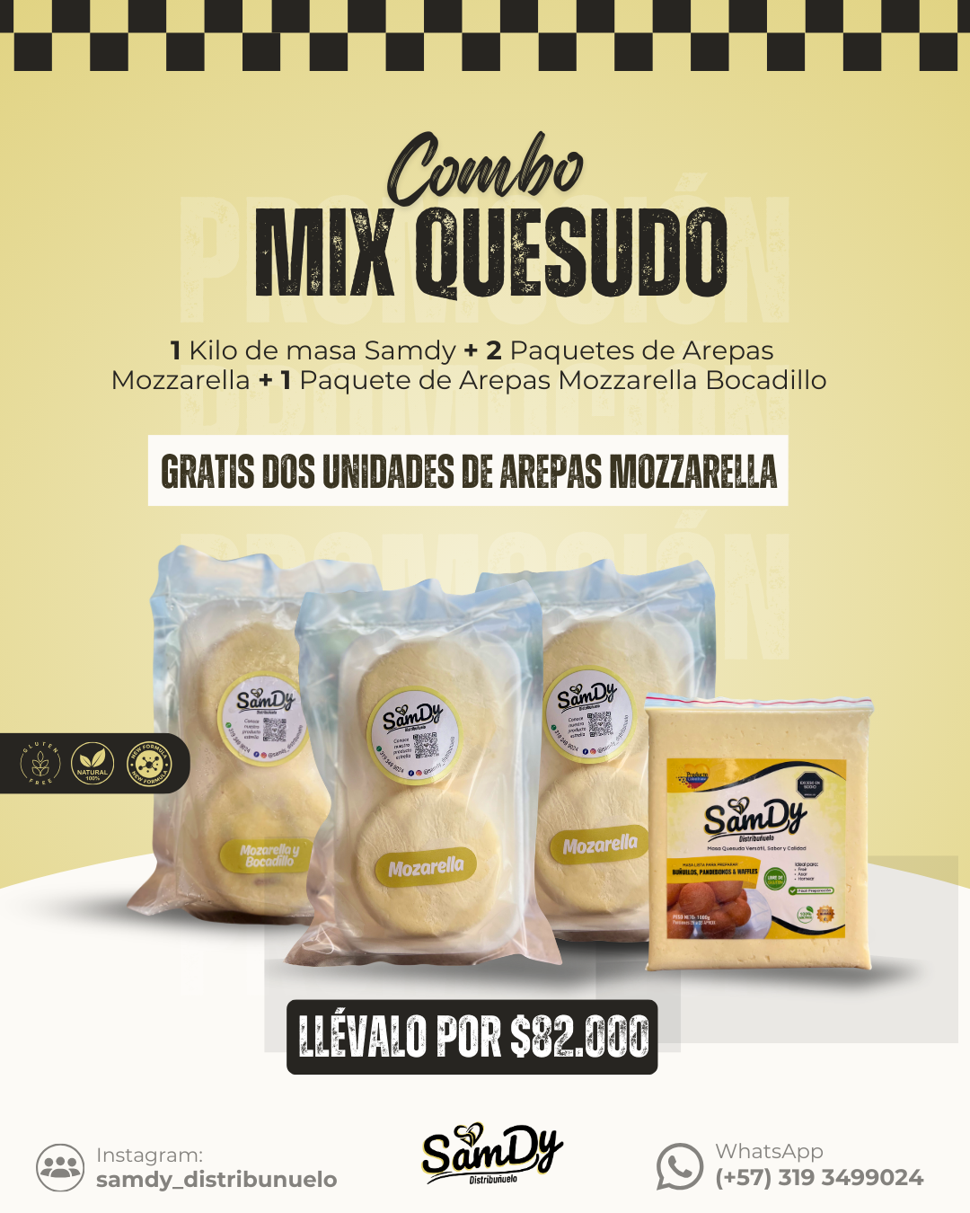 Combo Samdy 2 - Mix Quesudo