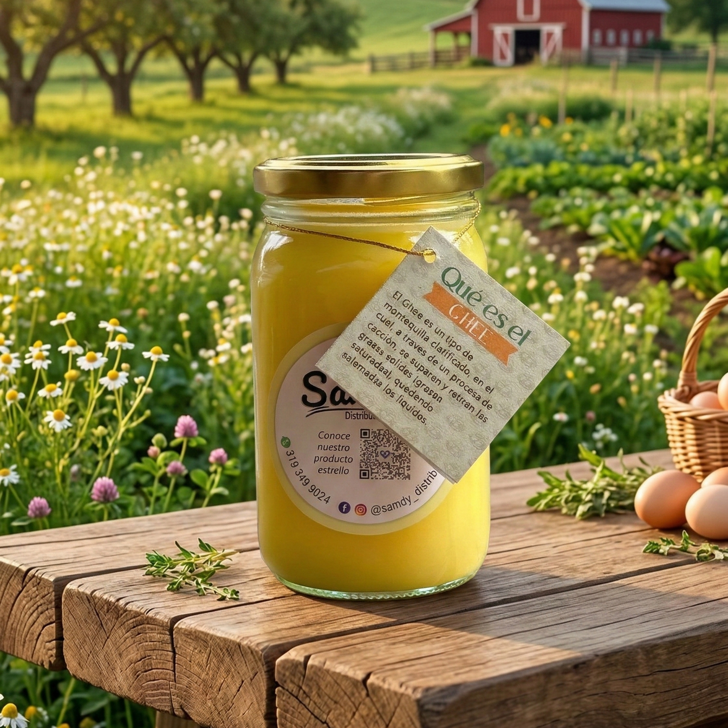 Mantequilla Ghee Mediana